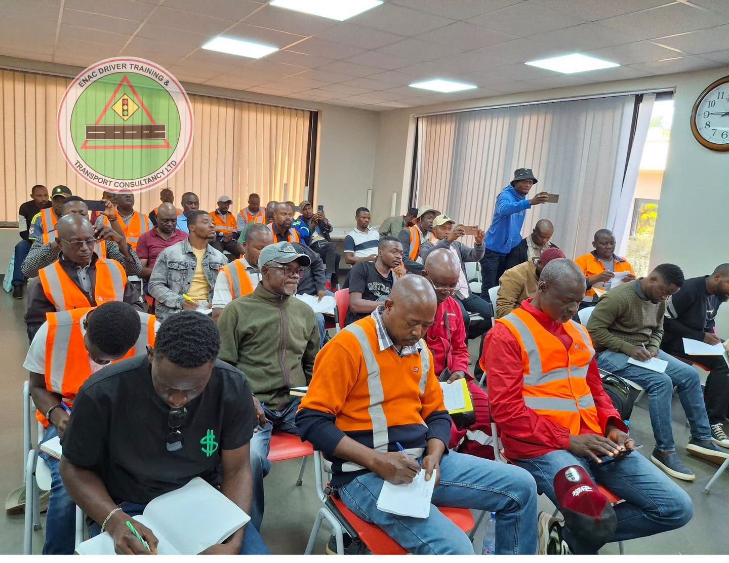 ENAC online driver training session